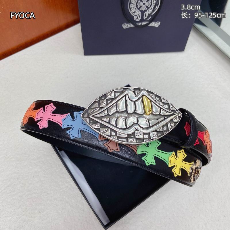 Chrome Hearts belt 38mmX95-125cm 8L60